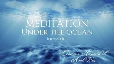 Meditation under the Ocean.